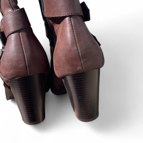 Torrid Brown Heeled Knee-High Boots wide calf - Picture 4 of 7